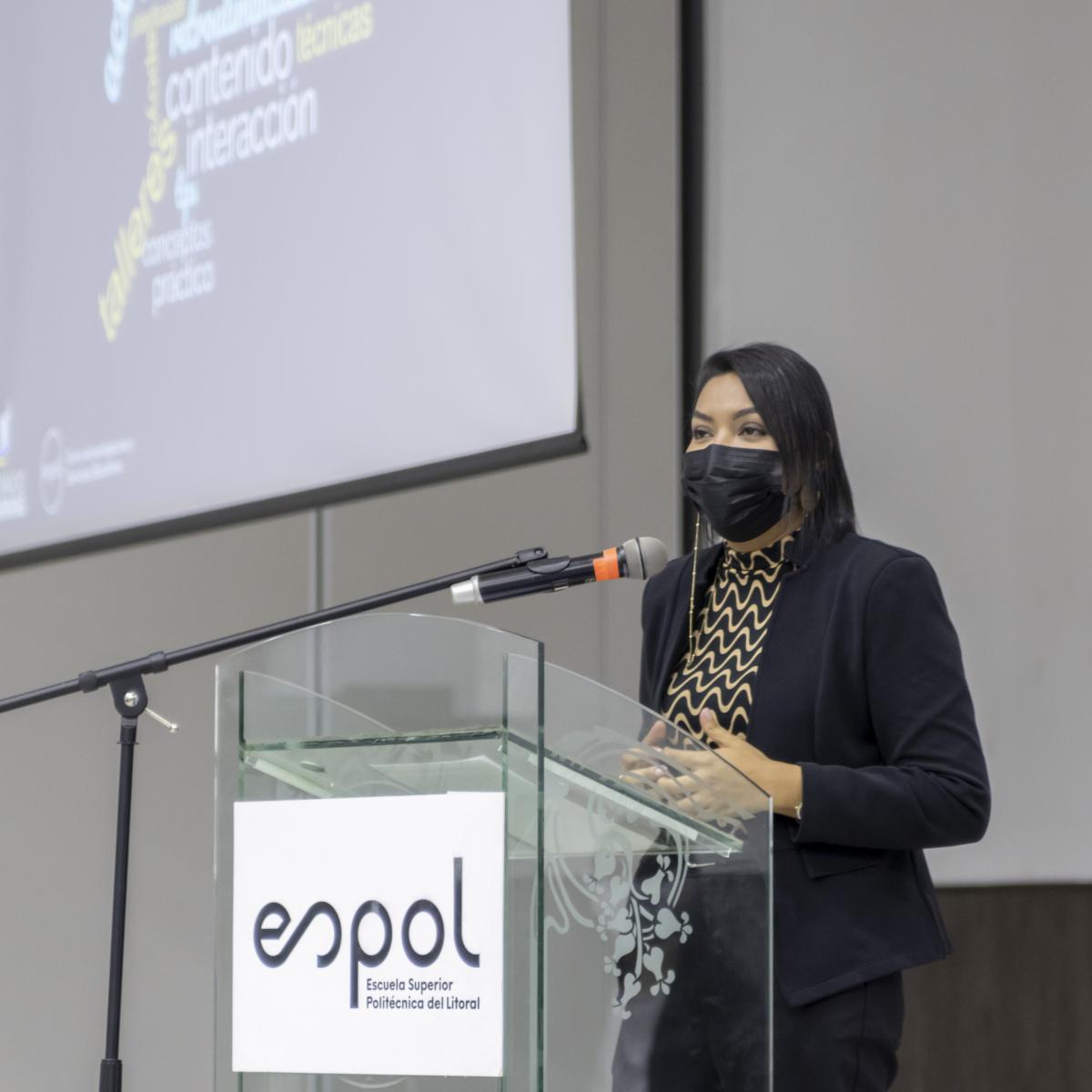 Reseña del programa académico por Keila Yagual, Coordinadora Académica 